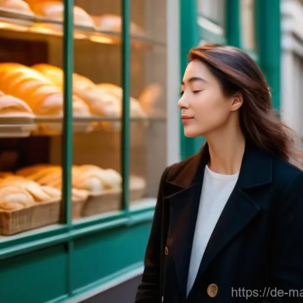 향기 마케팅과 브랜드 메시지의 일관성 - **Prompt 1: Emotional Scent Memory**
    A serene and contemplative scene featuring a woman in her l...