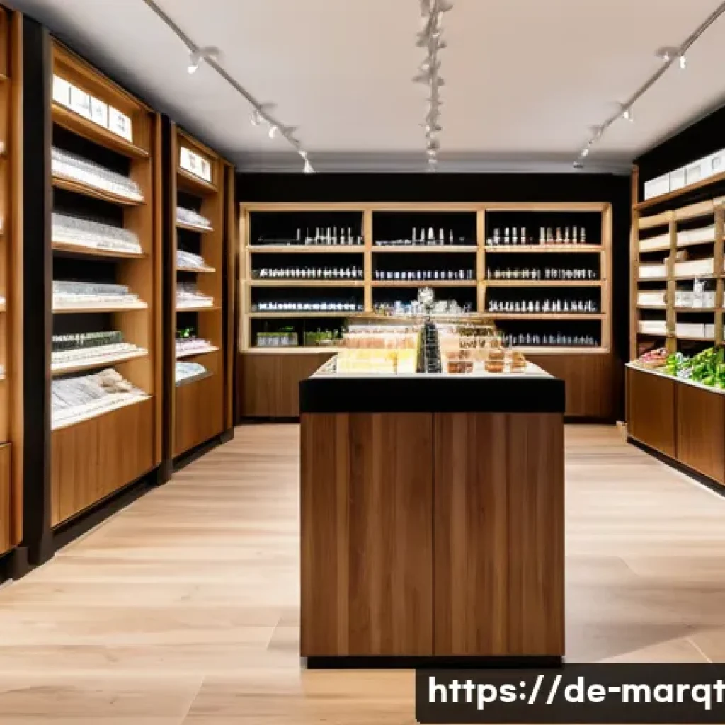 향기 마케팅을 위한 최신 연구 결과 - A modern upscale retail store interior in Germany with subtle vanilla and citrus scent ambiance, ele...