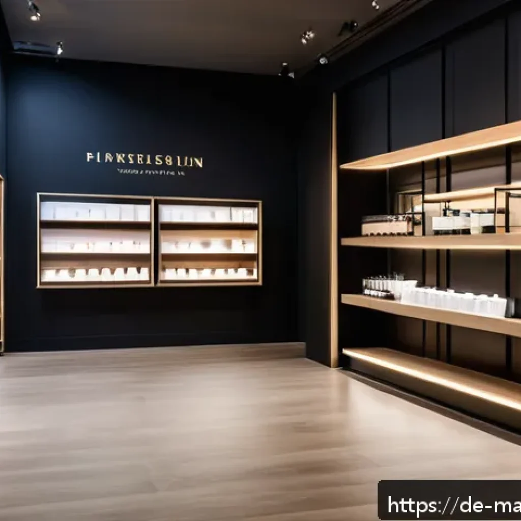 향기 마케팅의 고객 가치 제안 - A cozy, upscale retail boutique interior in Germany, elegantly decorated with subtle scent diffusers...